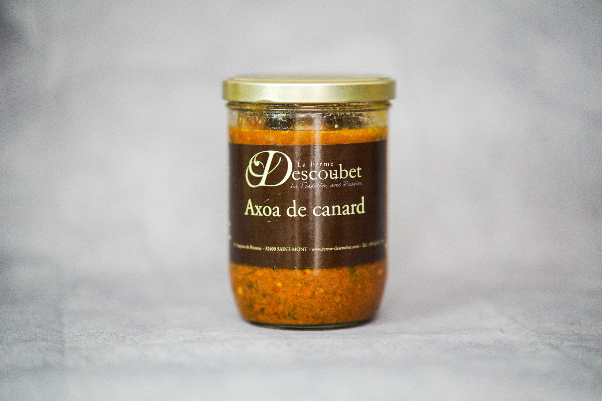 Axoa de canard Plats cuisinés